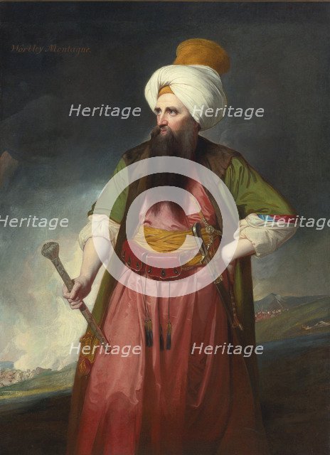 Portrait of Edward Wortley Montagu (1713-1776). Artist: Romney, George (1734-1802)