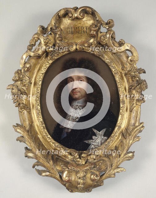 Portrait de Jean-Baptiste Colbert (1619-1683), homme politique, c1665. Creator: Ecole Francaise.