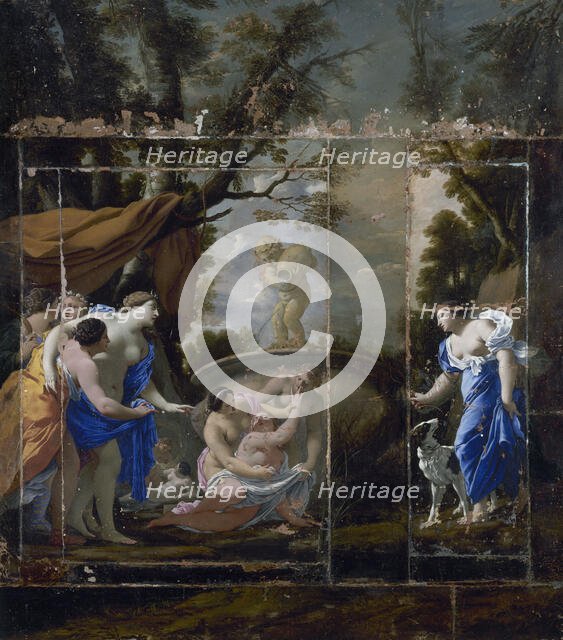 Diane découvrant la grossesse de Callisto, between 1635 and 1640. Creator: Michel Dorigny.