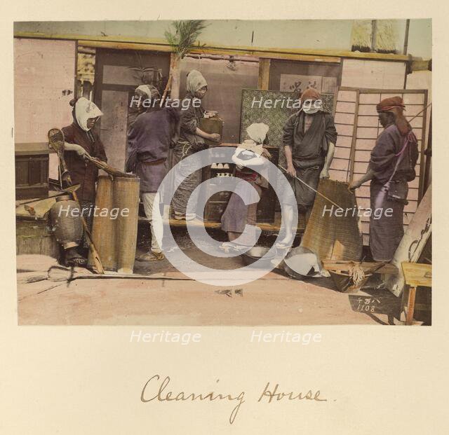 Cleaning House, about 1873-1883. Creator: Shinichi Suzuki I.