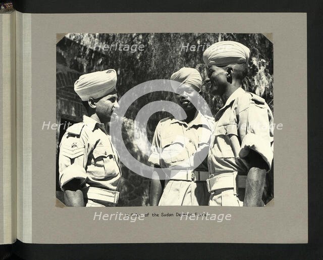 N.C.O.s of the Sudan Defence Force, 1964. Creators: Colonial Office, Unknown.