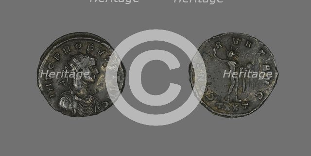 Coin Portraying Emperor Probus, 277. Creator: Unknown.