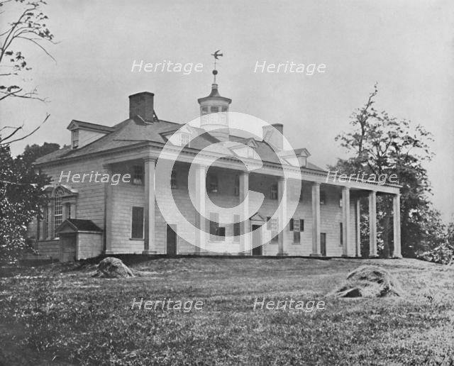 'Washington's Home, Mount Vernon, Virginia', c1897. Creator: Unknown.