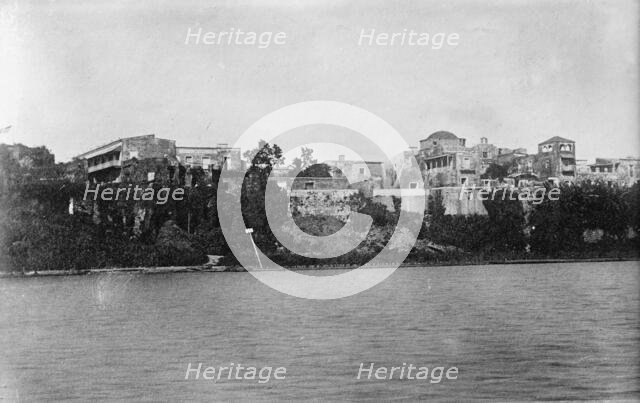 Dominican Republic - San Domingo from Harbor, 1911. Creator: Harris & Ewing.