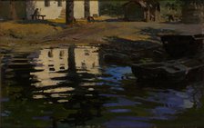 Reflection, between 1898-1902. Creator: Feliks Wygrzywalski.