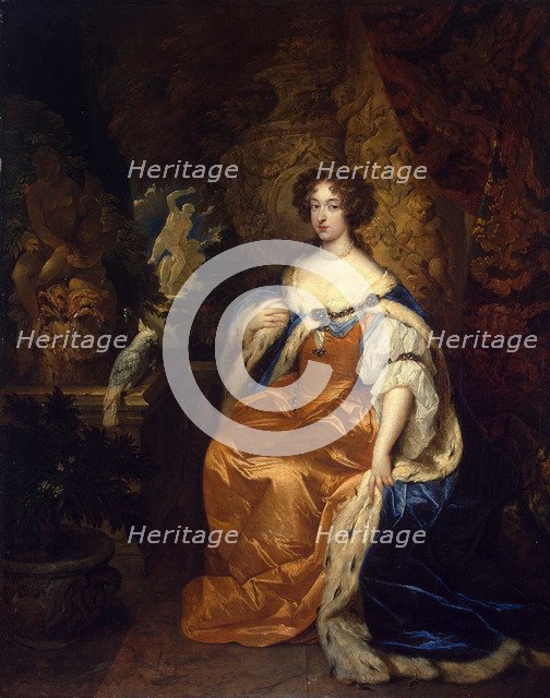 Portrait of Queen Mary II of England', (1662-1694), 1683. Creator: Netscher, Caspar (1639-1684).