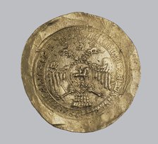 Gold coin of the Tsar Alexis I Mikhailovich of Russia, Between 1645 and 1672. Artist: Numismatic, Russian coins  