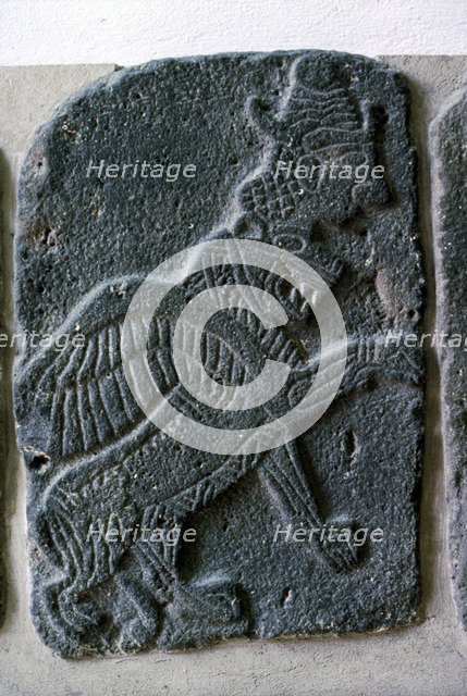 Hittie relief, Tel Halaf,  6100 BC - 5100 BC. Artist: Unknown.