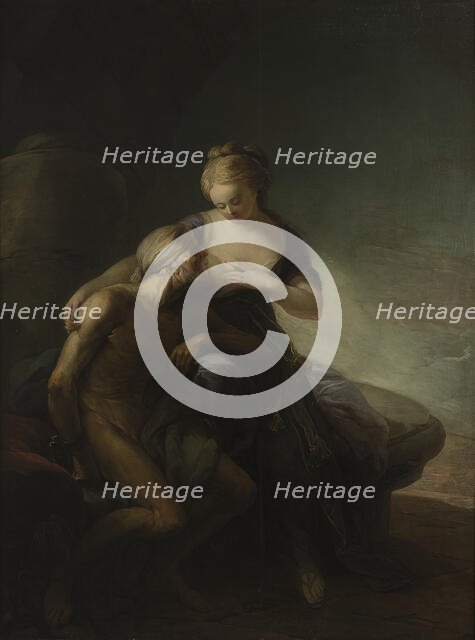 Caritas Romana. Allegory of Love, 1772. Creator: Carl Gustaf Pilo.