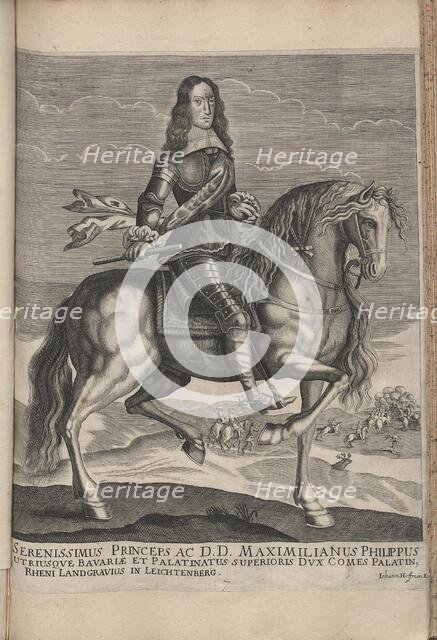 Portrait of Maximilian Philipp Hieronymus, Duke of Bavaria-Leuchtenberg (1638-1705). Creator: Anonymous.