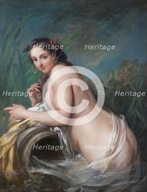 Naiad, mid-late 18th century. Creator: Carle van Loo.