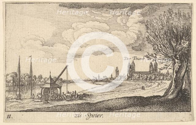 Speyer, 1635. Creator: Wenceslaus Hollar.