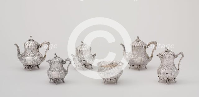 Tea Service, 1850. Creator: Gorham & Thurber.