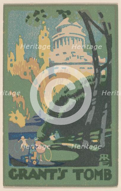 Grant's Tomb, 1916. Creator: Rachael Robinson Elmer.