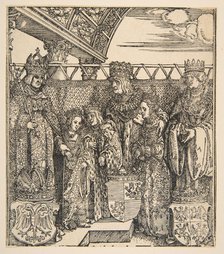 The Congress of Princes at Vienna.n.d. Creator: Albrecht Durer.