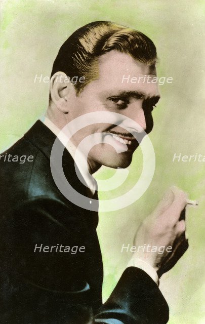 Clark Gable, American actor, 20th century. Artist: Unknown