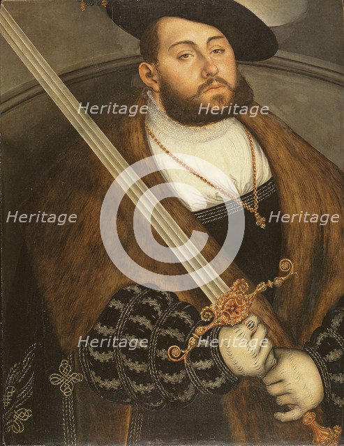 John Frederick I, Elector of Saxony (1503-1554), c.1535.