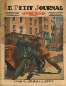 Another attack in Marseille!, 1929. Creator: Unknown.