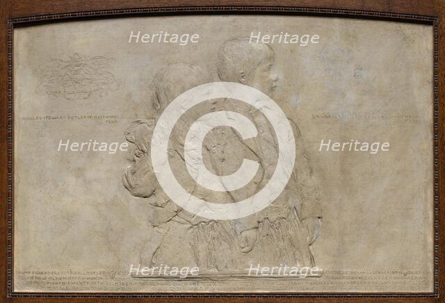 Charles Stewart Butler and Lawrence Smith Butler, 1880-1881. Creator: Augustus Saint-Gaudens.