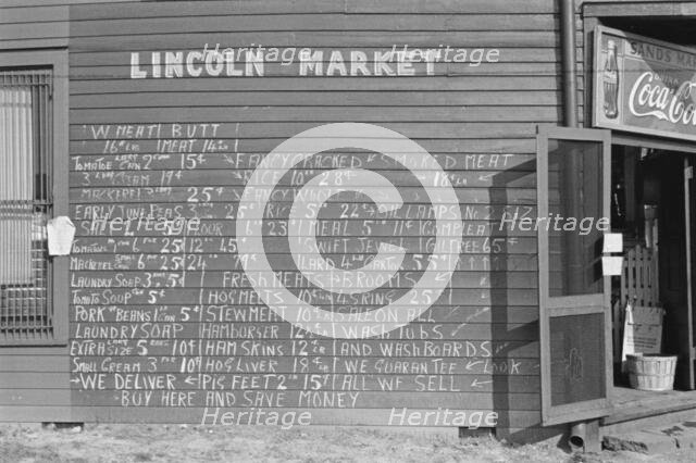 Possibly: Winston Salem, North Carolina, 1935. Creator: Walker Evans.