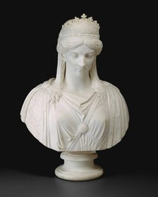 Zenobia, Queen of Palmyra, modeled c. 1859; carved after 1859. Creator: Harriet Goodhue Hosmer.