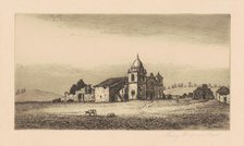 Mission San Carlos Borromeo, 1883. Creator: Henry Chapman Ford.