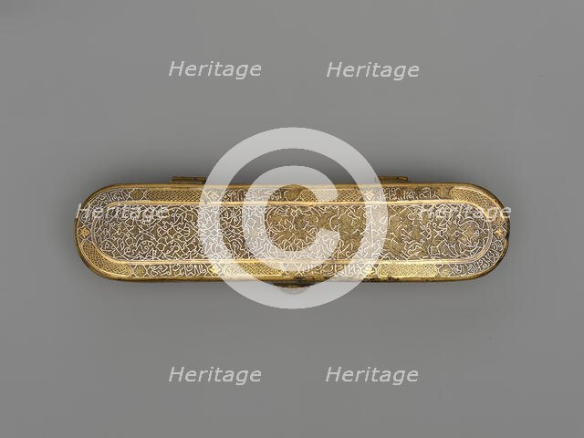 Inscribed Pen Box, Iran, 15th century. Creator: Unknown.