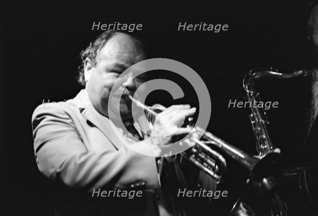Billy Butterfield, Pizza Express, Dean St, London, 1981.   Artist: Brian O'Connor.