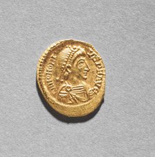 Solidus of Arkadios , 395-408. Creator: Unknown.