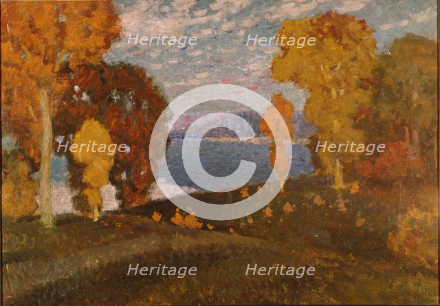 Autumn, ca 1928. Artist: Purvitis, Vilhelms (1872-1945)