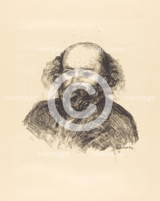 Paul Cézanne, 1902. Creator: Pierre-Auguste Renoir.