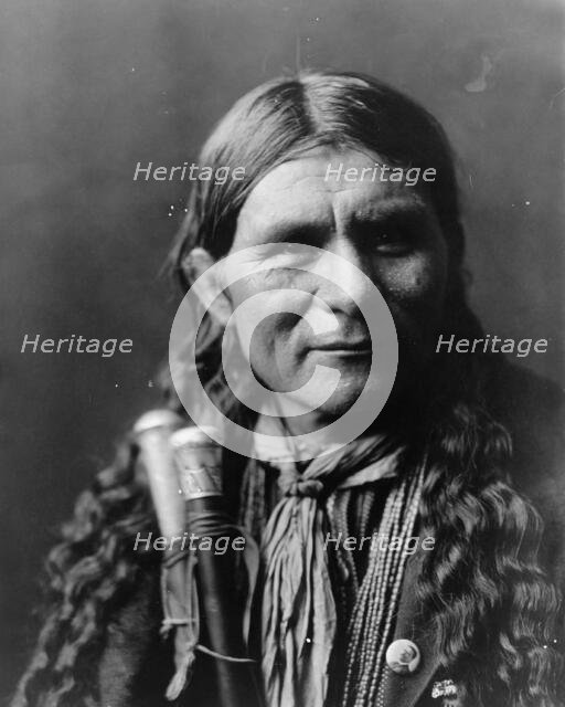 A Santa Clara man (Frost Moving), c1905. Creator: Edward Sheriff Curtis.