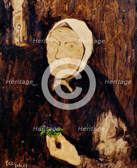 The violet seller, 1927. Creator: Franz Secky.