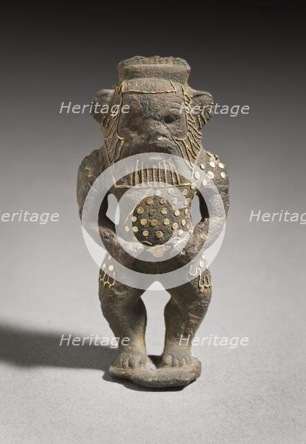 Figurine of the God Bes, Third Intermediate Period (1081-711 B.C.). Creator: Unknown.