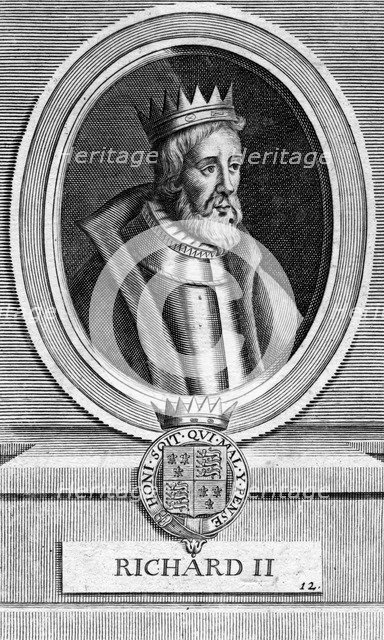 Richard II, King of England. Artist: Unknown