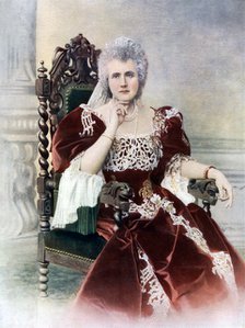 Elizabeth of Wied of Romania, late 19th-early 20th century. Artist: Unknown