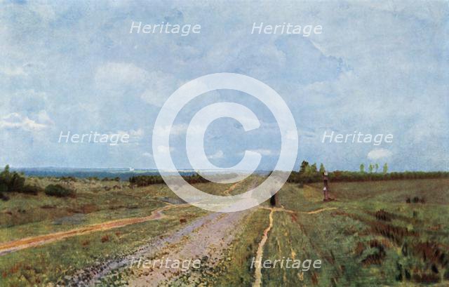 'Vladimirka', 1892, (1965). Creator: Isaak Levitan.