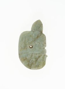 Hare Pendant, Shang dynasty (c.1600-1046 BC), 12th/11th century B.C. Creator: Unknown.