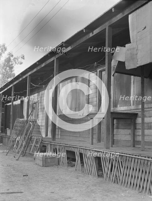 Housing, Brawley, Imperial Valley, California, 1935. Creator: Dorothea Lange.