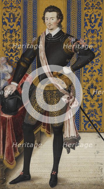 Sir Robert Dudley, Duke of Northumberland, c1600. Creator: Nicholas Hilliard.