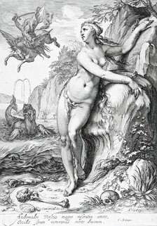 Andromeda, 1601. Creator: Jan Saenredam.