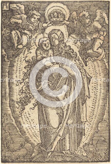 The Virgin Crowned by Angels, c. 1513. Creator: Albrecht Altdorfer.