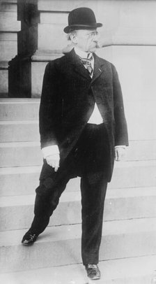 H.H. Bingham, descending steps, 1911. Creator: Bain News Service.
