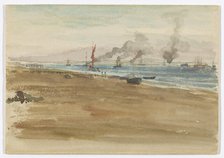 The Mouth of the River, 1881-1883. Creator: James Abbott McNeill Whistler.
