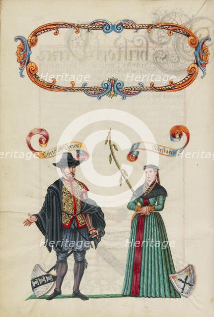 The Nineteenth Generation, Christoph Derrer, about 1626-1711. Creator: Unknown.