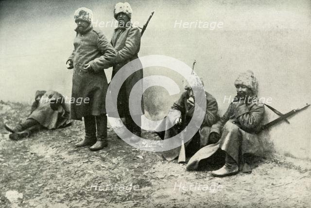 'Types of the Russian Army', (1919).  Creator: Unknown.