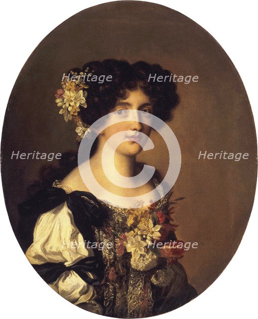 Portrait of Hortense Mancini (1646-1699), Duchesse Mazarin, 1670s.