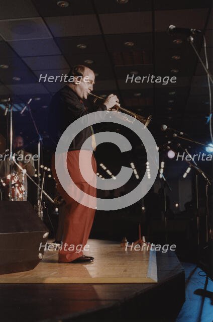 Lew Soloff, Jazz Inn Party, Nordwijk, Netherlands, 1989. Creator: Brian Foskett.