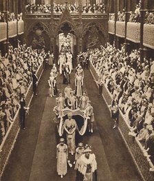 'The Queen Mother's Procession', May 12 1937. Artist: Unknown.