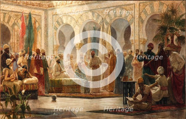 Caliph Abd al-Rahman III Receiving the Ambassador, 1885.